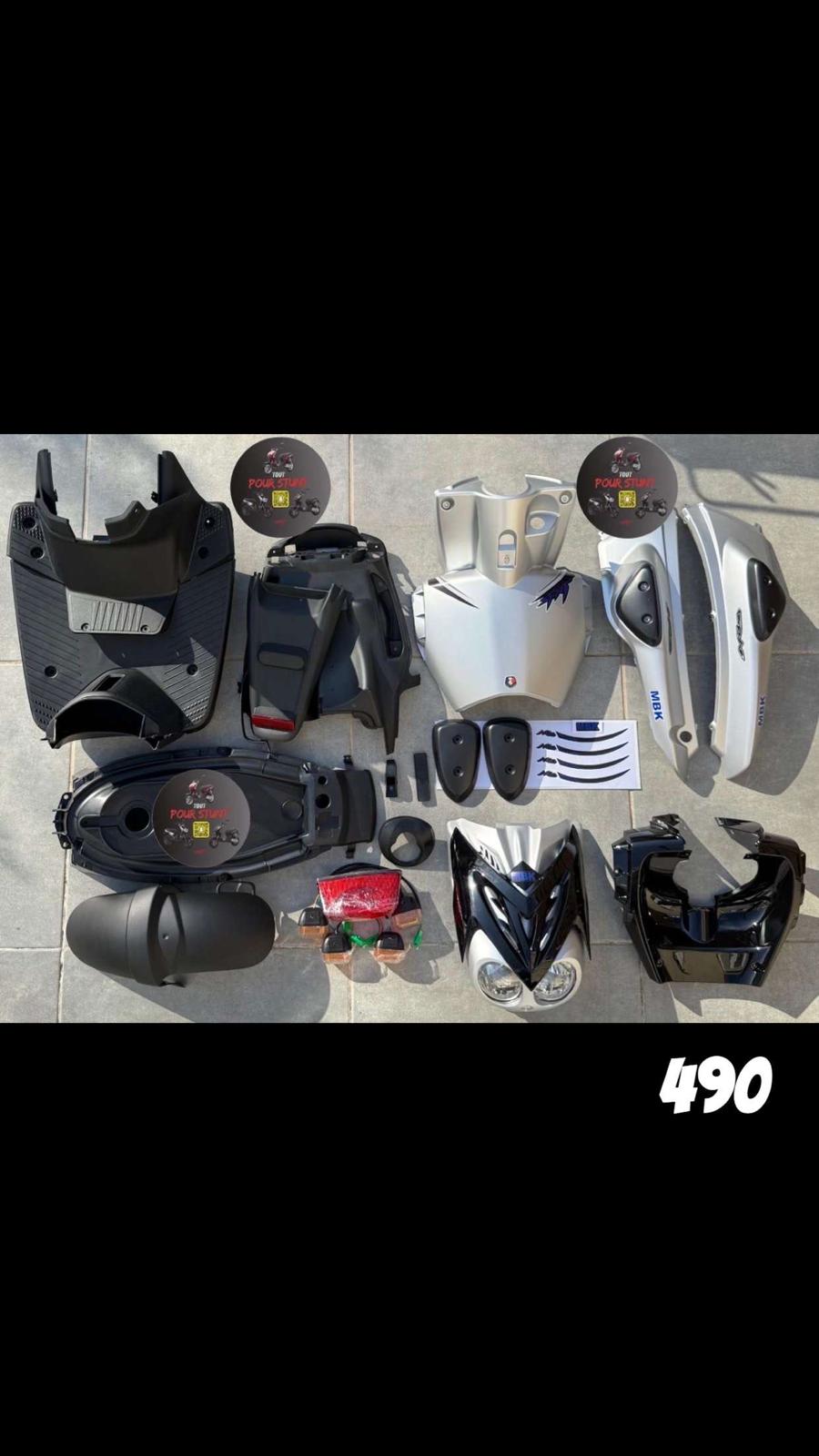 KIT CARÉNAGE COMPLET STUNT – COULEUR GRIS