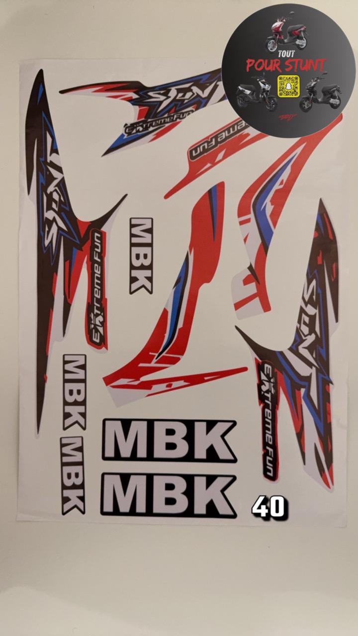 KIT DÉCO EXTRÊME FUN ROUGE STUNT