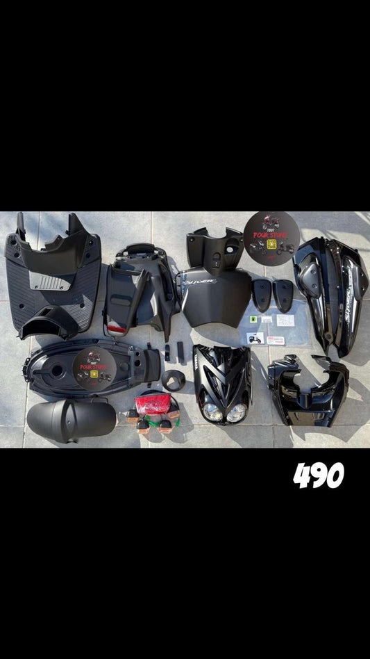 KIT CARÉNAGE COMPLET NOIR STUNT SLIDER