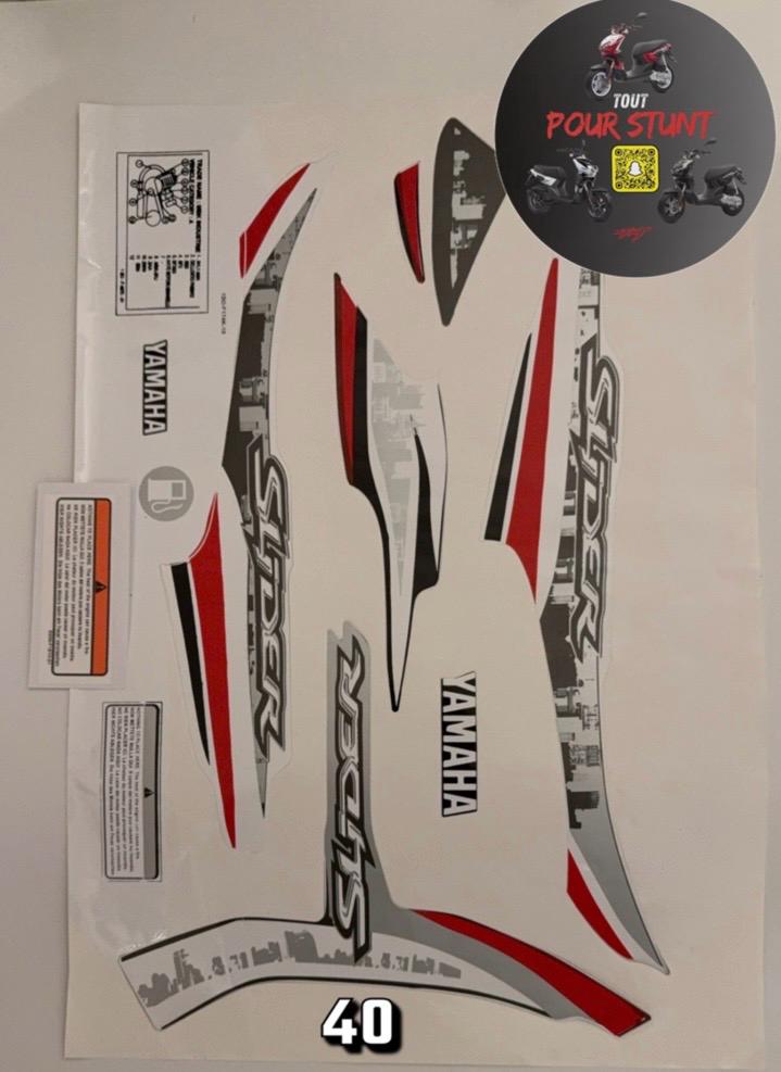 KIT DÉCO ROUGE SLIDER