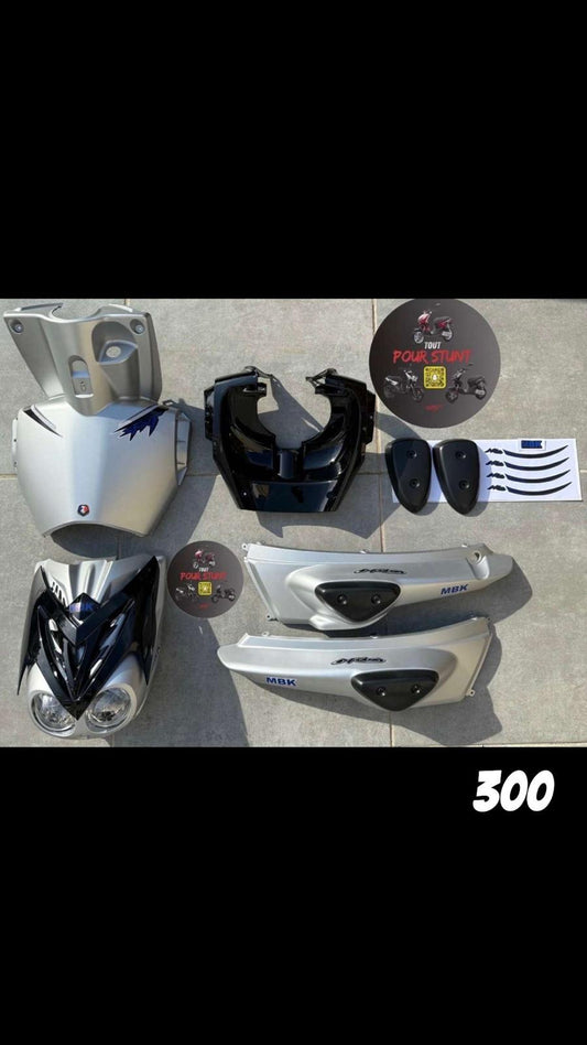 Kit Carénage Simple MBK Stunt – Gris